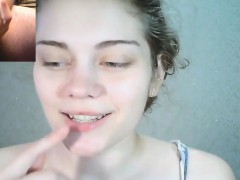 Teen Cam Girl Plays With Her Pussy