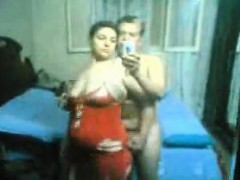 Arabic woman and his cock play