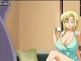 Big boobed anime babes seduceing