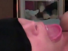 Blindfolded Girls Face as She Gets Fucked and Facial