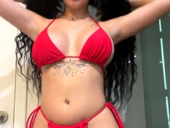 malu trevejo red lingerie onlyfans leaked xxx videos